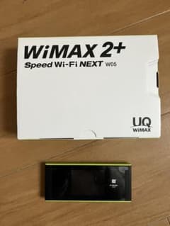 au uq 対応WiMAX2+ ルーターSpeed Wi-Fi NEXT W05のサムネイル