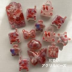 ♡DIY♡現品限り♡アクリルビーズmixセットのサムネイル