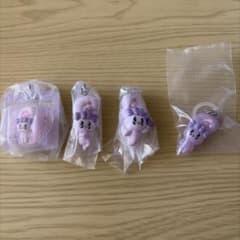ESTHER BUNNY マスコット キーホルダー 4点セットのサムネイル