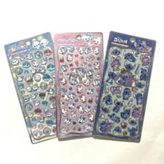 プチドロップステッカー あわわちゃん ベリーベリー スティッチ セットのサムネイル