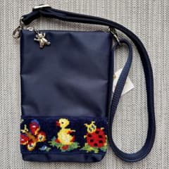 フェイラー FEILER 学校フェイラー ハイジ スマホ ショルダー バッグ FEILER】学校フェイラー♡ハイジ スマホショルダー ネイビー③ - メルカリ