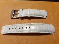 タンブール MM用 レザーストラップ ホワイト - メルカリ