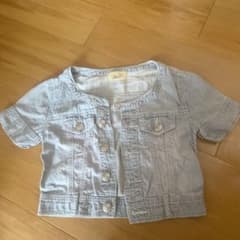 ロッタラブ　半袖デニムジャケットのサムネイル