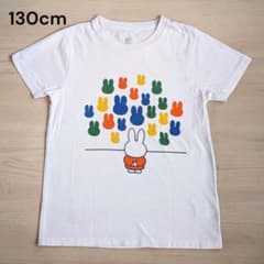 グラニフミッフィー Miffy コラボTシャツ キッズ130cm ホワイト白のサムネイル