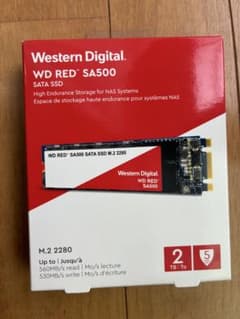 WD Red SA500 2TB SATA SSD M.2 2280のサムネイル