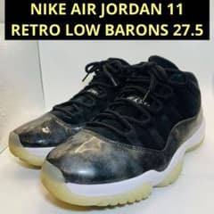 NIKE AIR JORDAN 11 RETRO LOW BARONS 27.5 - メルカリ