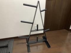 プレートラック　筋トレ　トレーニング　プレートツリー　ダンベルプレートのサムネイル
