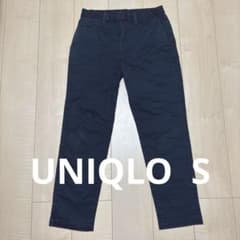 UNIQLO ユニクロ　ネイビー カジュアル　パンツ　メンズ　S
