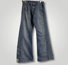 makki  remake flare denim pantsのサムネイル