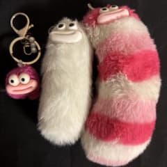 モンスター ファー キーホルダー 3点セットのサムネイル