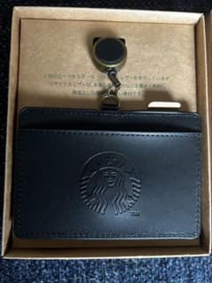 ［未使用］STARBUCKS REWARDS パスケース 定期入れ ブラック美品のサムネイル