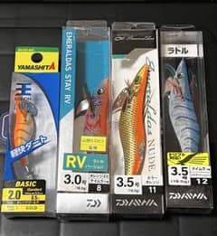 エギ 4点セット ヤマシタ ダイワエメラルダス新品 - メルカリ