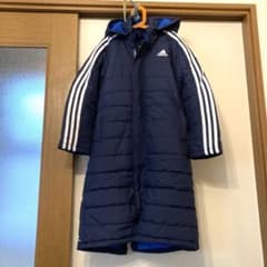 アディダス adidas キッズ ベンチコート 140 美品のサムネイル