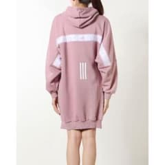 adidas 裏起毛　パーカー　ワンピースのサムネイル