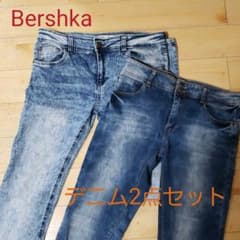 2着 セット Bershka ベルシュカ スキニーパンツ デニムのサムネイル