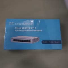 シスコ Cisco [8ポート ギガビット スイッチ] 新品未開封 シスコ Cisco [8ポート ギガビット スイッチ] 新品未開封 - メルカリ