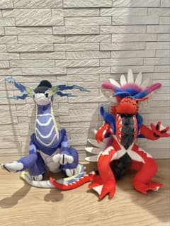 ポケモン　 ミライドン　コライドン　ぬいぐるみ2体セットのサムネイル