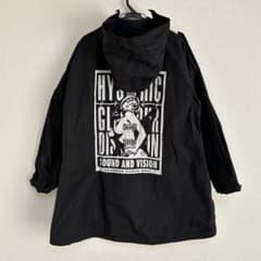 ヒステリックグラマー ギターガール ナイロンジャケット モッズコート フード付き ヒステリックグラマー ギターガール ナイロンジャケット モッズコート