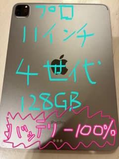 加*す様 第4世代Apple iPad Pro11インチ シルバー 本体のサムネイル