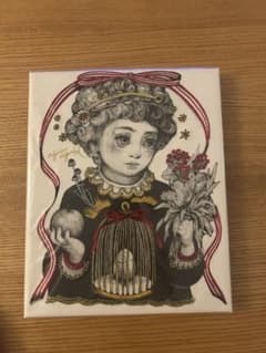 【新品未使用】ヒグチユウコ CIRCUS展 刺繍サインパネル（限定1000部）のサムネイル