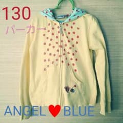 ANGEL♥️BLUE パーカー女の子 130のサムネイル