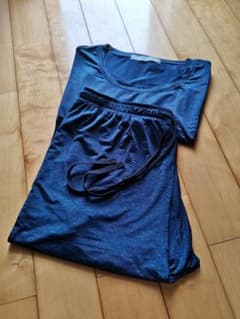 【ニトリ】 MENクールSP ウエアセット 097NV上下 Lサイズのサムネイル