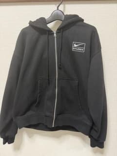もっくん様専用 NIKE STUSSY ジップアップパーカー ブラック M - メルカリ