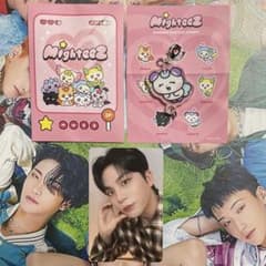 ジョンホATEEZ MIGHTEEZ チョンヨアクリルチャーム トレカセット