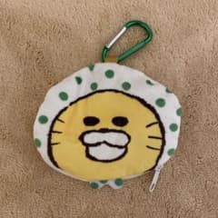 ノラネコぐんだん おかおポーチ　ほっかむりのサムネイル