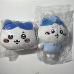ちいかわ ハチワレ ぬいぐるみ マスコット 2点セットのサムネイル
