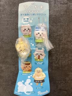 ちいかわ たべものいっぱいマスコット 2点セット　ハチワレ、うさぎのサムネイル