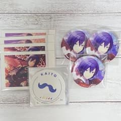 プロセカ KAITO 缶バッジ ぱしゃこれ カラパレステッカー 8点セットのサムネイル