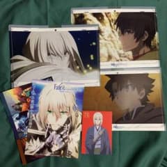 Fate FGO 신성 원탁 영역 카멜롯 복제 원화 클리어 파일 세트