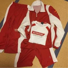 はちみつりんご様専用☆コナミ選手用ジャージセットアップ☆のサムネイル
