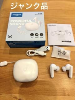 Anker ワイヤレスイヤホン 充電ケース付き　ジャンク品のサムネイル