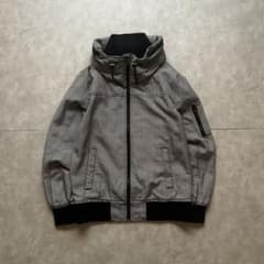 archive grunge bono jacket black white