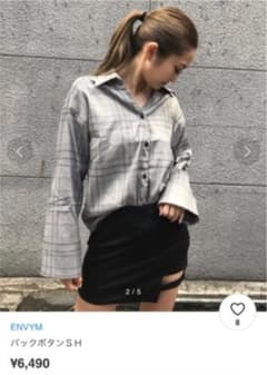 ENVYM チェックシャツのサムネイル