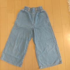 GU ワイドパンツ 女の子 150 キッズのサムネイル
