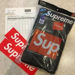 supreme Hanes ボクサーパンツ　新品未使用　2枚　さっさー専用のサムネイル