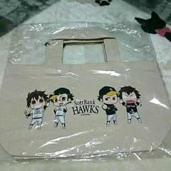 (値下げ)ダイヤのA トートバッグ☆ソフトバンクホークスコラボ☆非売品のサムネイル
