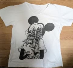 ミッキーマウス　ゾンビグラフィック Tシャツのサムネイル