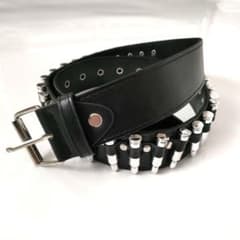 新品】弾丸 スタッズベルト ブラック パンク ロック V系 地雷系 Y2K 黒