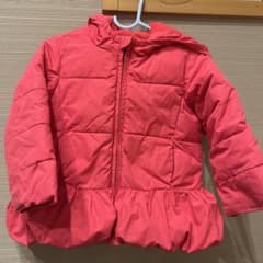 babyGap ピンク ダウンコート 90のサムネイル
