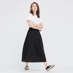 UNIQLO ユニクロ ワイドプリーツスカートのサムネイル