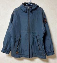 90s Columbia コロンビア コンバートジャケット ブルー 表記S 古着 