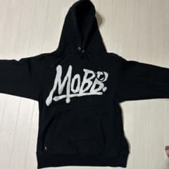 MOBB. ブラック フード付きパーカーのサムネイル