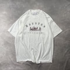 古着HanesCOMFORT-Tヒューストン スーベニアTシャツXL白Yt36のサムネイル