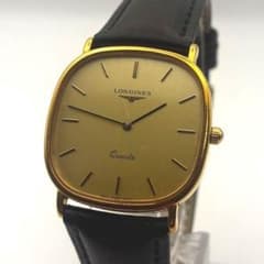 LONGINES ロンジン 962 稼働品 6674 2針 ゴールド 文字盤 - メルカリ