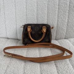 LOUIS VUITTON ルイヴィトン モノグラム ミニバッグ ショルダー付のサムネイル