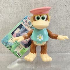 ドンキーコング ディクシー ソフビ フィギュア 希少 レア 人形 当時品